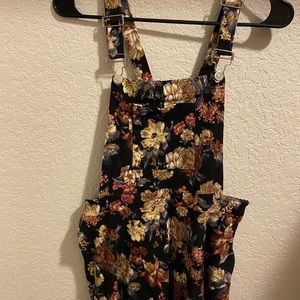 Floral Overall dress